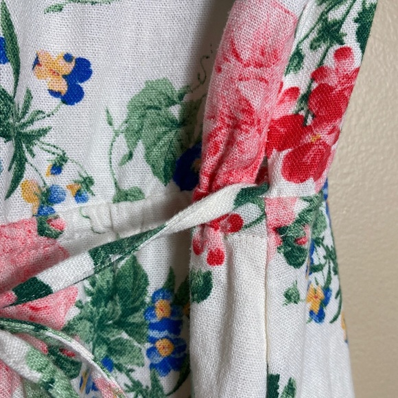 Old Navy Floral Puff-Sleeve Mini Wrap Dress - Picture 10 of 14